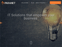 Tablet Screenshot of paranet.com